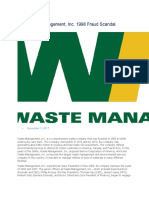 Waste Management Scandal