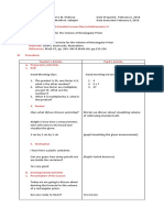 Deriving The Formula For The Volumenof Rectangular Prism