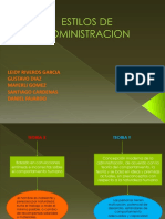 Estilos de Administracion