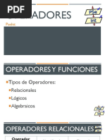 Pseudocódigo (2) - Operadores y Funciones