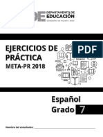 2018 Ejercicios de Practica - Espanol g7