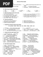 Past Tense - Review