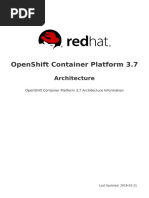 OpenShift Container Platform 3.7 Architecture en US