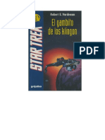 Star Trek 02 - Vardeman - El Gambito de Los Klingon