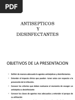 Antisepticos y Desinfectantes