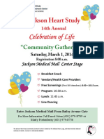 Celebration of Life Flyer