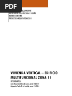 Investigacion Edificio Vertical Muntifunconal