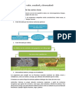 Características de Los Seres Vivos