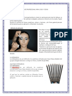 Técnicas de Maquillaje Profesional para Ojos y Cejas