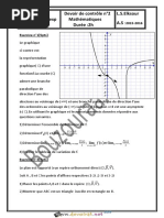 Devoir de Contrôle N°2 - Math - 3ème Sciences Exp (2015-2016) MR Bouzouraa - Anis