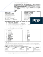 Le Partitif Et Les Quantites Exercice Grammatical