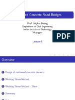 Reinforced Concrete Road Bridges: Prof. Nirjhar Dhang