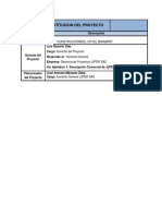 Acta de Constitucion Del Proyecto