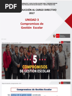 UNIDAD 3 Compromisos de Gestión Escolar