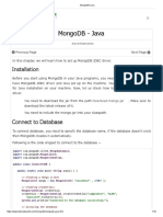 MongoDB Java PDF