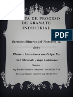 Planta de Granate Industrial POWER POINT