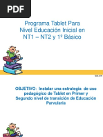 Presentaciòn Tablet