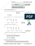 Configuración Electrónica QUMICA 2AÑO