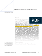 Silva - Assis - 2018 - Prevencao Da Violencia Escolar Uma Revisao Da Literatura