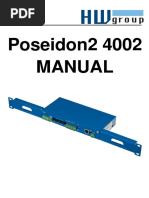 Poseidon2 4002 Manual