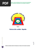 Informe Extraccion Solido Liquido