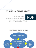 Pelayanan Gadar Rs Aws: DR Mulyono, SP - An Kepala Instalasi Gawat Darurat Rsud A. Wahab Sjahranie