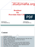 Ece Perovskite Solar Cells