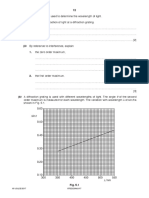 12 5 (A) A Diffraction Grating Is Used To Determine The Wavelength of Light. (I)