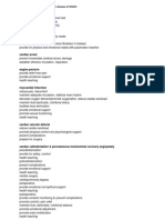 Common Diseases in NCLEX