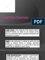 Land Registration 