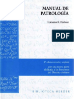 Drobner Hubertus Manual de Patrologia PDF