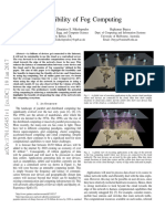 Feasibility of Fog Computing: Blesson Varghese, Nan Wang, Dimitrios S. Nikolopoulos Rajkumar Buyya