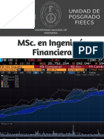 MSC Ingeniería Financiera UNI