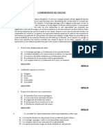 Comprension de Textos para Etas