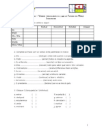 Pré-Reciclagem - Exercícios Extras - Verbos Terminados em - Ar No Futuro