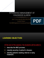 Integrated Management of Childhood Illness