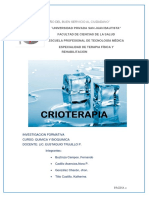 CRIOTERAPIA Seminario