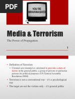 Media & Terrorism: The Power of Propagation