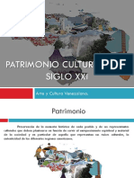 Patrimonio Cultural en El Siglo XXI