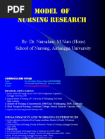 Model of Nursing Research