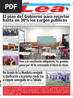 Periódico Lea Lunes 05 de Marzo Del 2018