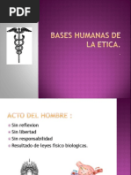 Bases Humanas de La Etica