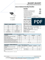 SBL3030PT, SBL3040PT: Vishay General Semiconductor