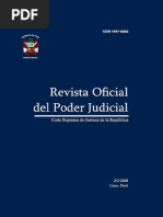 Revista Oficial Del Poder Judicial 2008 PDF