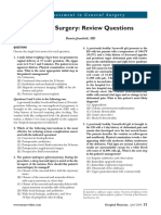 Pediatric Surgery: Review Questions: Self-Assessment in General Surgery