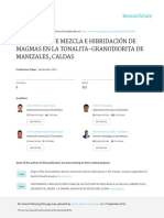 2015-Lopez - Et - Al. - Evidencias de Mezcla e Hibridacion de Magmas PDF