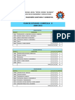 Plan de Estudios 0 2009 2013