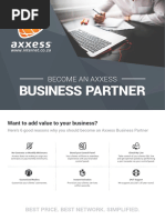 Axxess Reseller Information