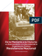 De La Memoria A La Historia