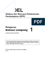 RPP Bahasa Lampung SD 1